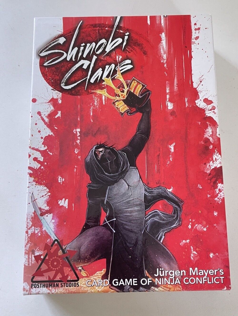 SHINOBI CLANS Board Game Strategy Card Game Ninja Battle Drafting 2013